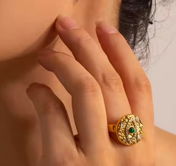 Guardian Eye Gold Ring