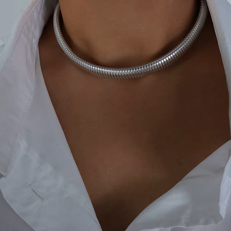 Luxe Coil Choker
