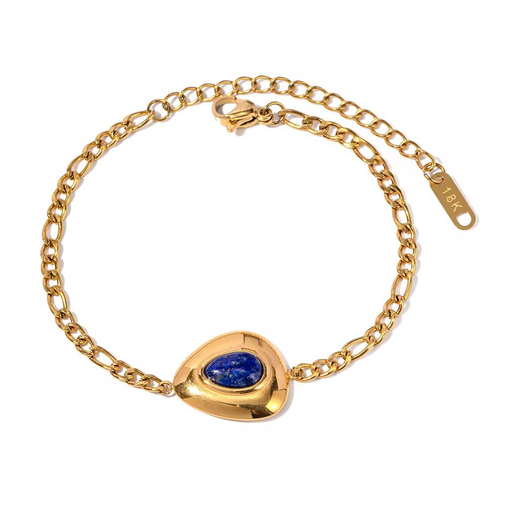 Midnight Eye Lapis Bracelet