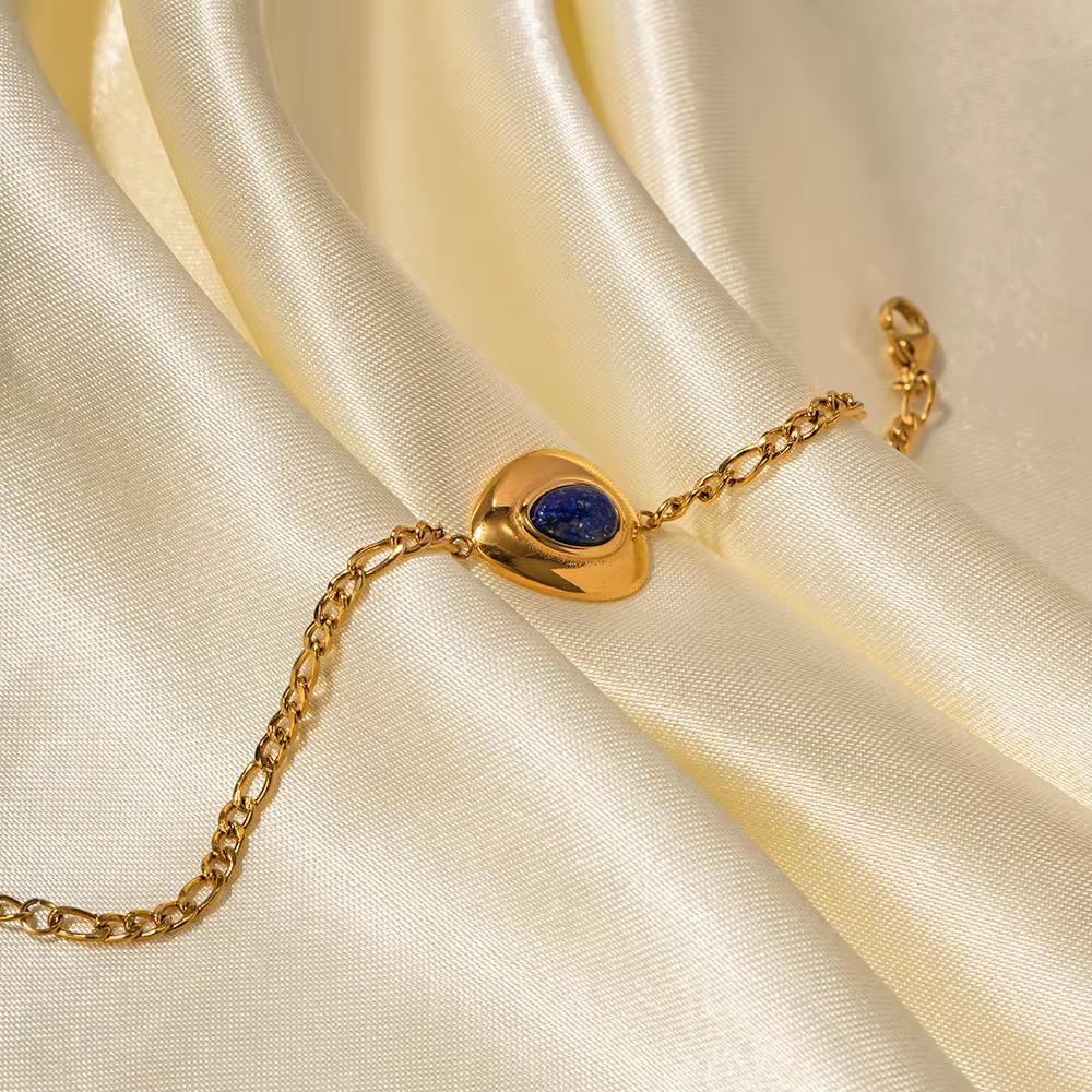 Midnight Eye Lapis Bracelet