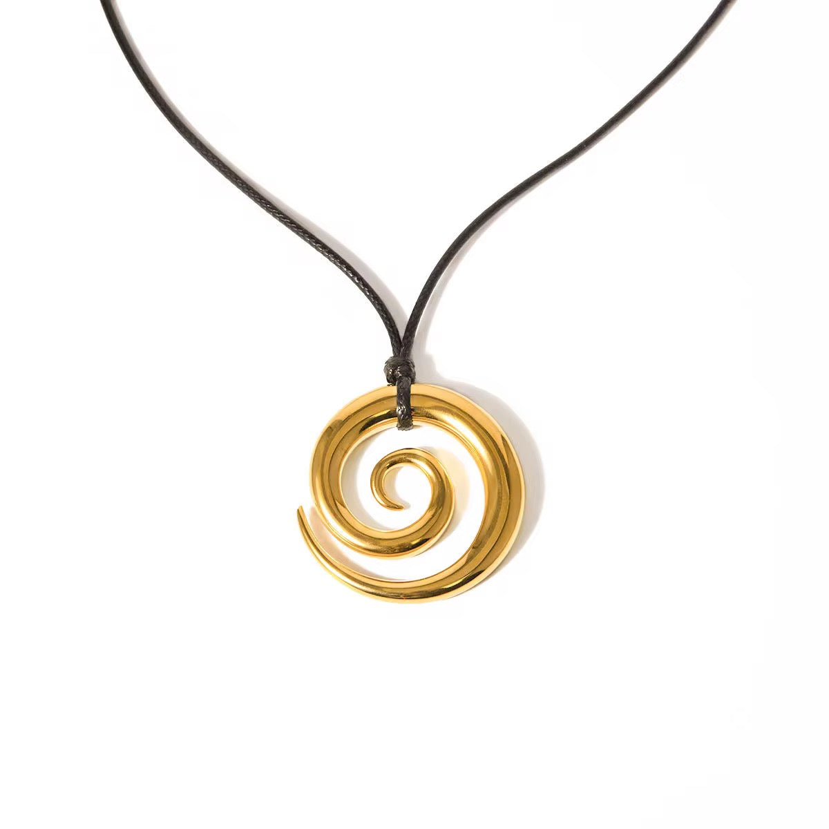 Golden Spiral Harmony Pendant