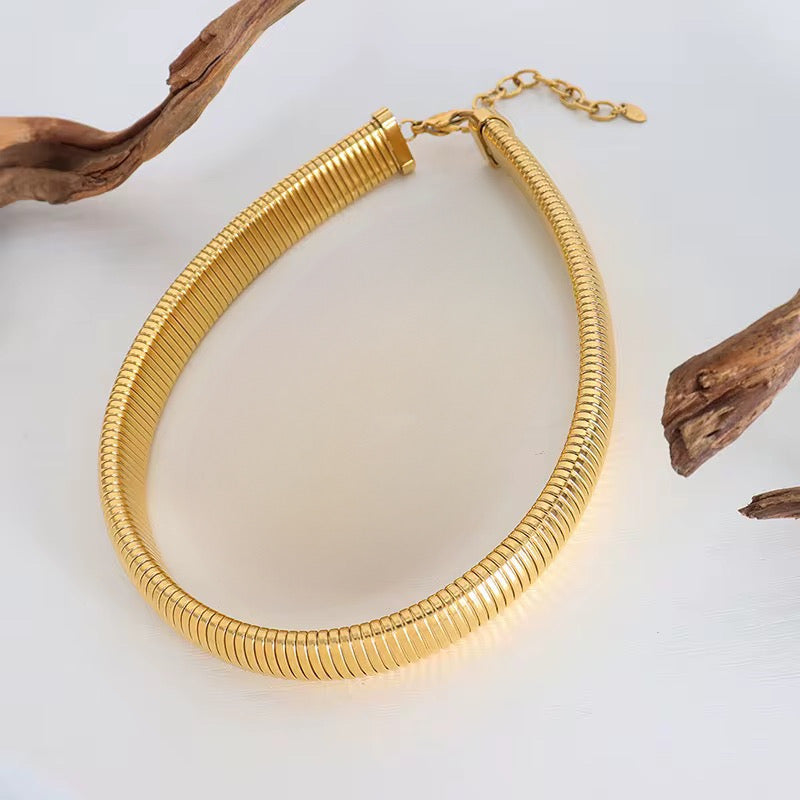 Luxe Coil Choker