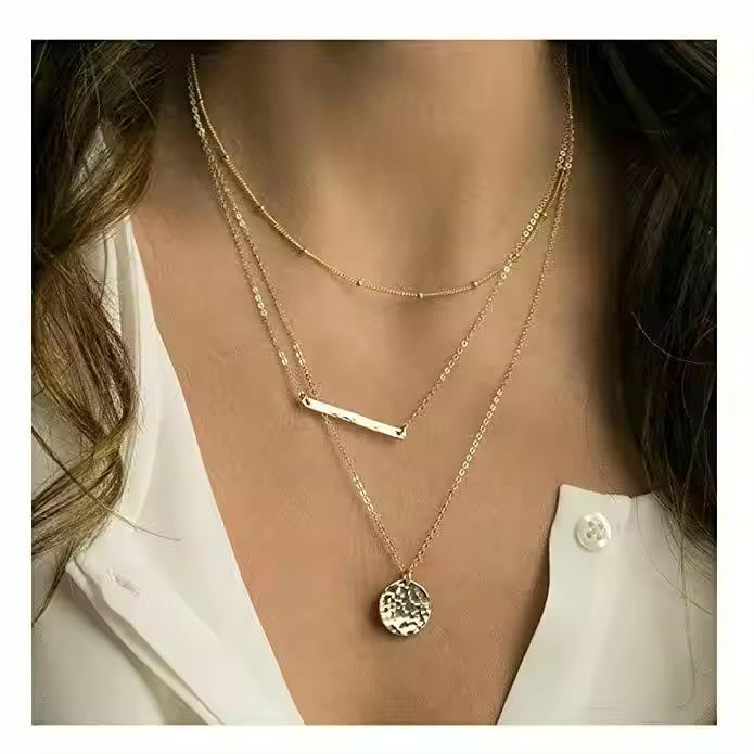 Layered Delicate Necklace Set