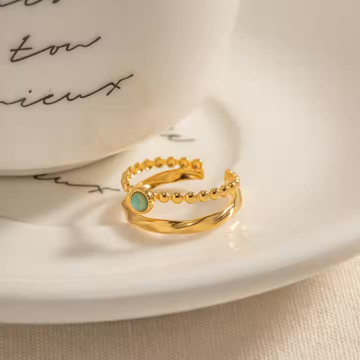 Celeste Dual Band Ring