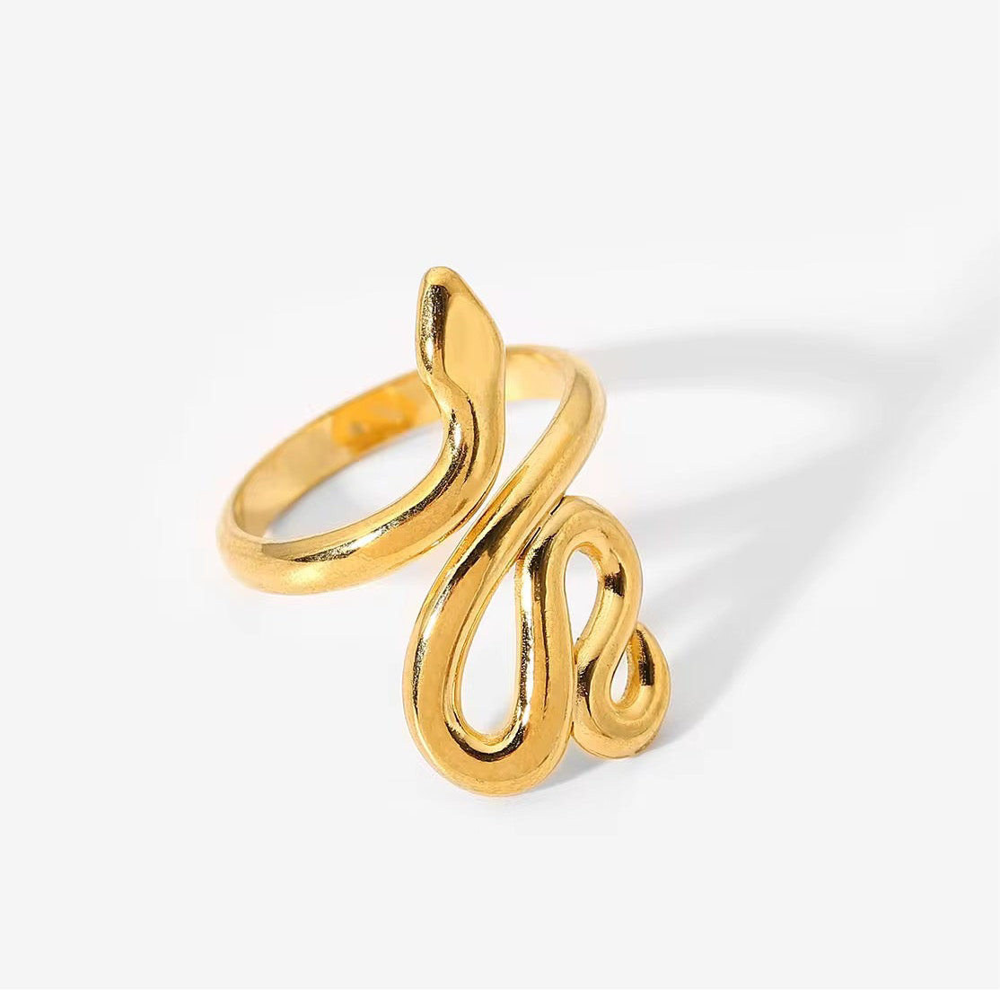 Swirl Gold Ring