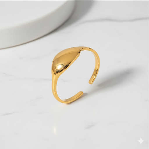 Eclipse Bold Gold Ring
