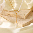Elegant Pearl Drop Necklace