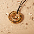 Golden Spiral Harmony Pendant