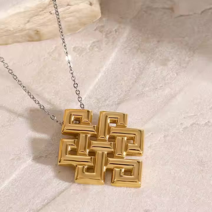 Eternal Knot Pendant Necklace