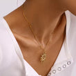 Sunburst Pendant Necklace